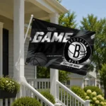Brooklyn Nets House Flag Customized Energy Brushstrokes Black Best Selling