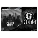Brooklyn Nets House Flag Personalized Framed Photo Black Best Selling