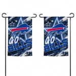 Buffalo Bills Garden Flag Custom Glowing Star Blue Best Selling