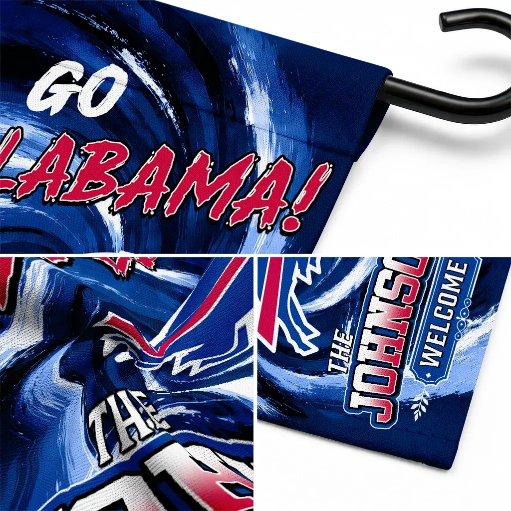 Buffalo Bills Garden Flag Custom Swirl Vortex Blue Latest Model Buffalo Bills Garden Flag Custom Swirl Vortex Blue Latest Model