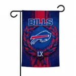 Buffalo Bills Garden Flag Customized Laurel Wreath Blue Best Selling