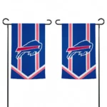 Buffalo Bills Garden Flag Personalized Chevron Stripes Blue Best Selling