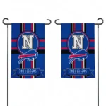Buffalo Bills Garden Flag Personalized Circle Medallion Blue Best Selling