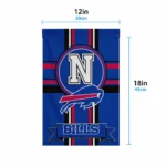 Buffalo Bills Garden Flag Personalized Circle Medallion Blue Best Selling