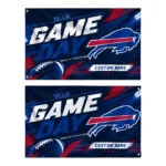 Buffalo Bills House Flag Custom Action Streaks Blue Best Selling