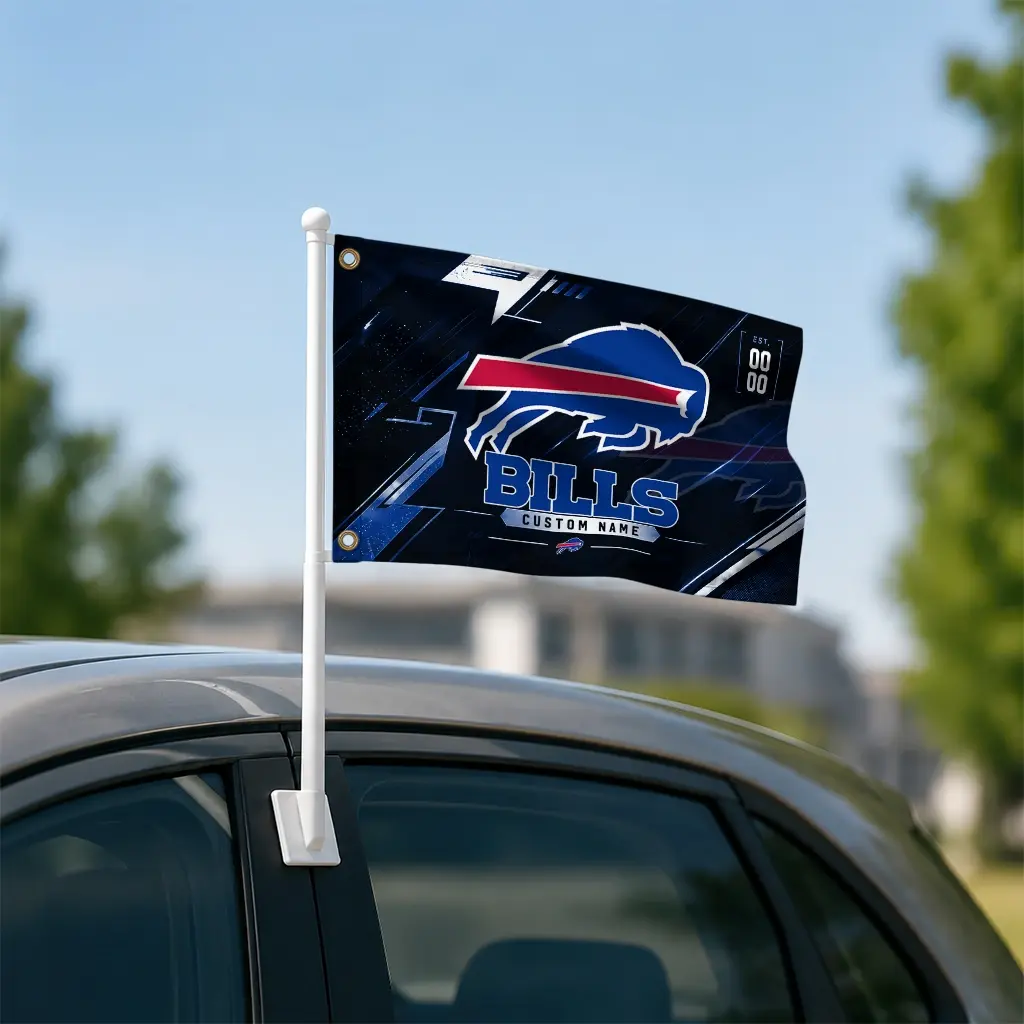 Buffalo Bills House Flag Customized Speed Slashes Blue Latest Model Buffalo Bills House Flag Customized Speed Slashes Blue Latest Model