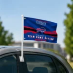 Buffalo Bills House Flag Personalized Brushed Streaks Blue Best Selling