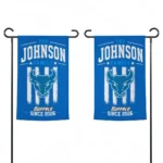 Buffalo Bulls Garden Flag Custom Distressed Stripes Royal Blue Best Selling