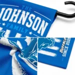 Buffalo Bulls Garden Flag Custom Distressed Stripes Royal Blue Best Selling