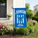 Buffalo Bulls Garden Flag Custom Distressed Stripes Royal Blue Best Selling