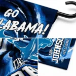 Buffalo Bulls Garden Flag Personalized Swirl Vortex Royal Blue Best Selling