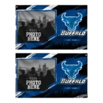 Buffalo Bulls House Flag Custom Framed Photo Royal Blue Black Best Selling