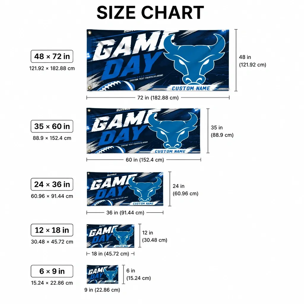 Buffalo Bulls House Flag Personalized Action Streaks Royal Blue High Quality Buffalo Bulls House Flag Personalized Action Streaks Royal Blue High Quality