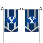 Byu Cougars Garden Flag Custom Chevron Stripes Blue Best Selling