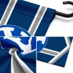 Byu Cougars Garden Flag Custom Chevron Stripes Blue Best Selling