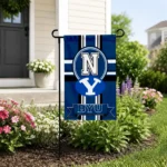 Byu Cougars Garden Flag Custom Circle Medallion Blue Best Selling