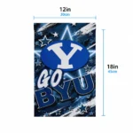 Byu Cougars Garden Flag Customized Glowing Star Blue Best Selling