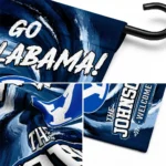 Byu Cougars Garden Flag Customized Swirl Vortex Blue Best Selling
