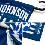 Byu Cougars Garden Flag Personalized Distressed Stripes Blue Best Selling
