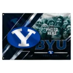 Byu Cougars House Flag Customized Diagonal Stripes Blue Best Selling