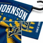 California Golden Bears Garden Flag Custom Distressed Stripes Blue Best Selling