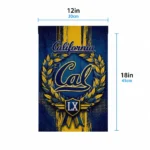California Golden Bears Garden Flag Custom Laurel Wreath Blue Best Selling