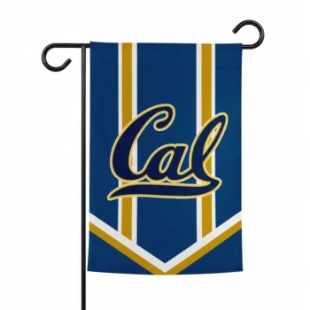 California Golden Bears Garden Flag Customized Chevron Stripes Blue Best Selling