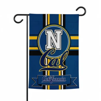 California Golden Bears Garden Flag Customized Circle Medallion Blue Best Selling