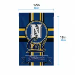 California Golden Bears Garden Flag Customized Circle Medallion Blue Best Selling