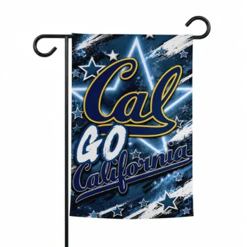 California Golden Bears Garden Flag Personalized Glowing Star Blue Best Selling