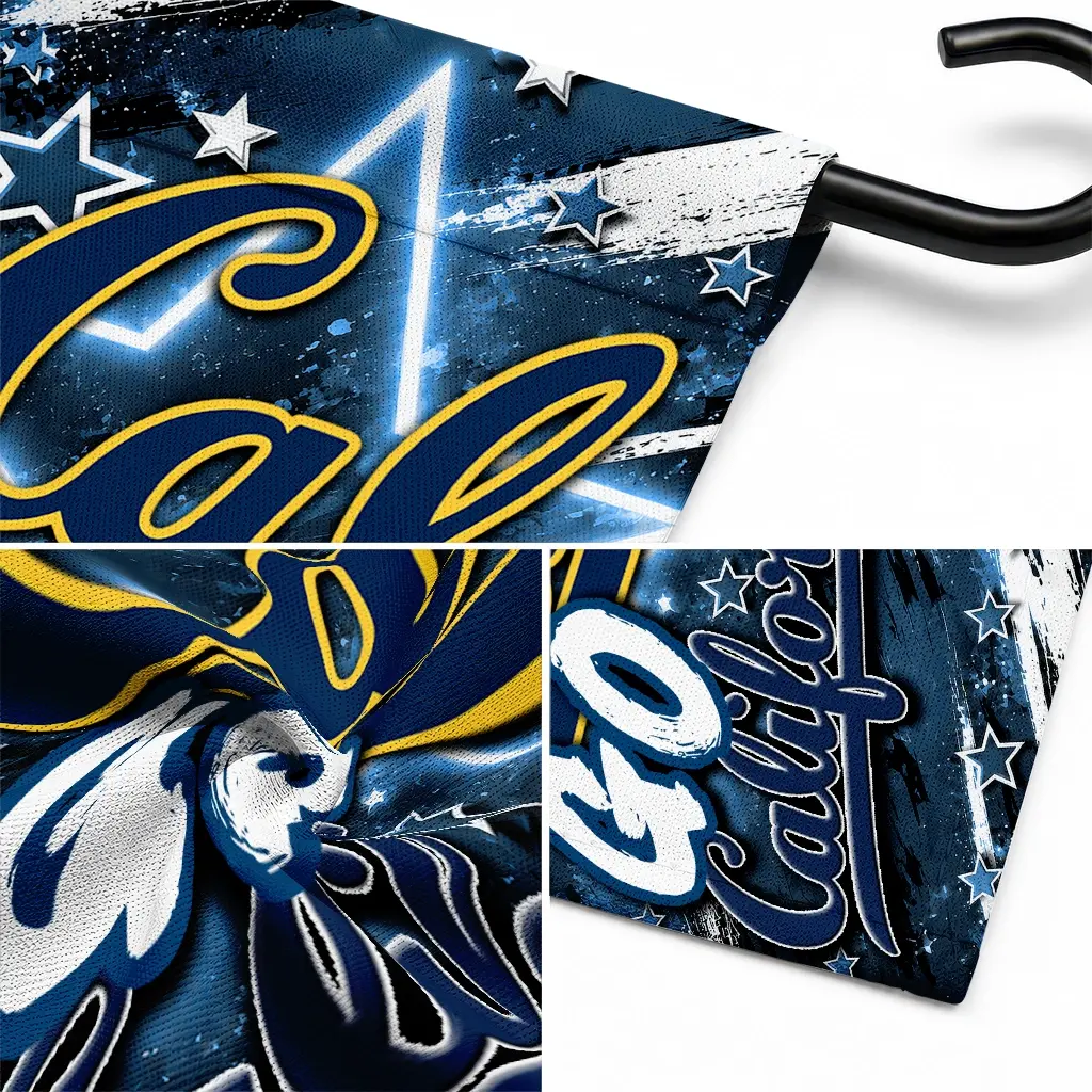 California Golden Bears Garden Flag Personalized Glowing Star Blue Latest Model California Golden Bears Garden Flag Personalized Glowing Star Blue Latest Model
