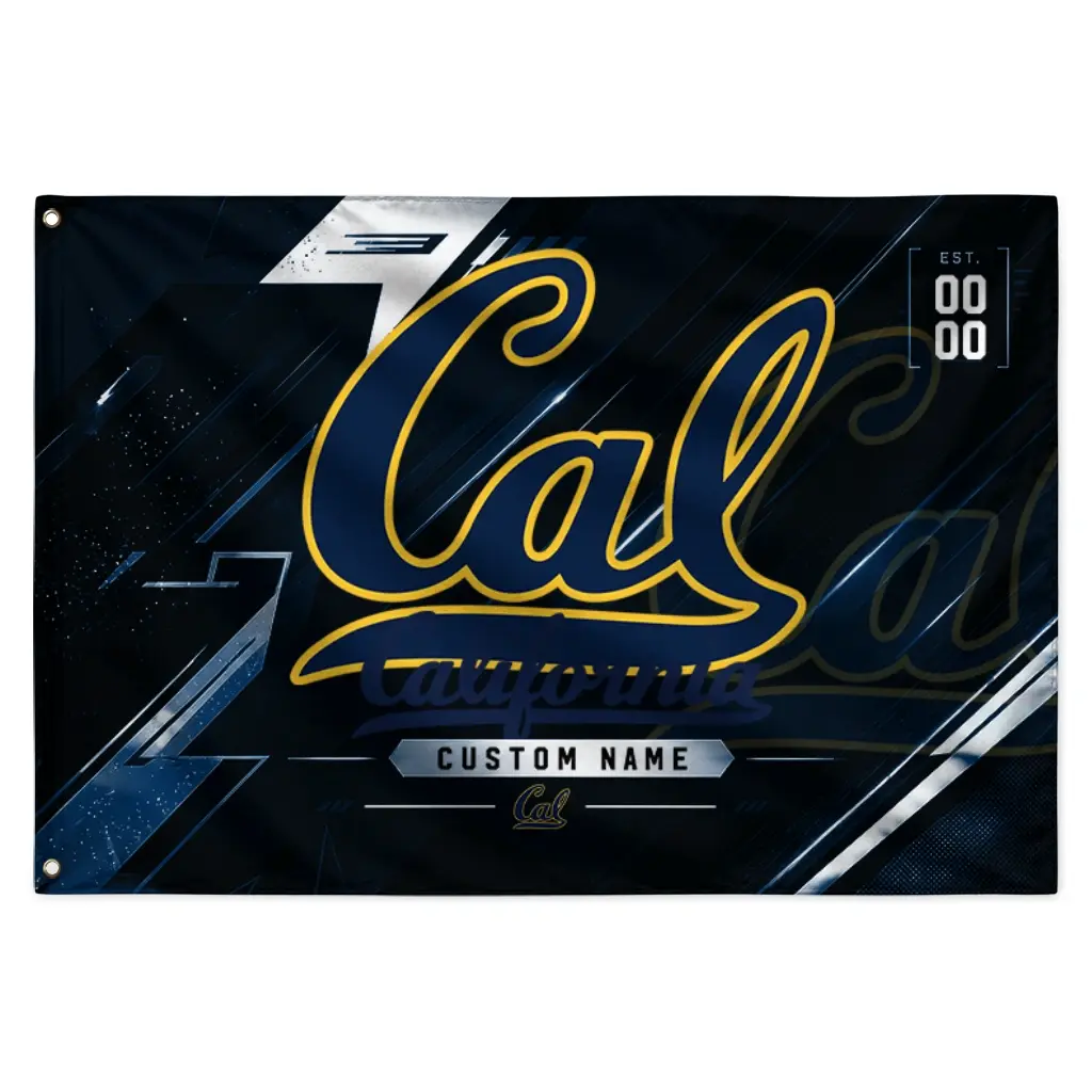 California Golden Bears House Flag Custom Speed Slashes Blue Best Selling California Golden Bears House Flag Custom Speed Slashes Blue Best Selling