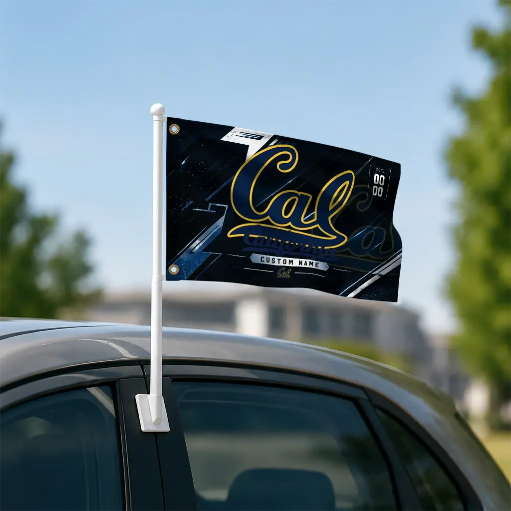 California Golden Bears House Flag Custom Speed Slashes Blue Latest Model California Golden Bears House Flag Custom Speed Slashes Blue Latest Model
