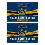 California Golden Bears House Flag Customized Brushed Streaks Blue Best Selling