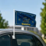 California Golden Bears House Flag Customized Ornate Border Blue Best Selling