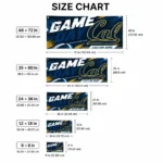 California Golden Bears House Flag Personalized Action Streaks Blue Best Selling