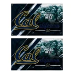 California Golden Bears House Flag Personalized Diagonal Stripes Blue Best Selling