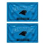 Carolina Panthers House Flag Custom Ornate Border Blue Best Selling