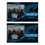 Carolina Panthers House Flag Personalized Framed Photo Blue Black Best Selling