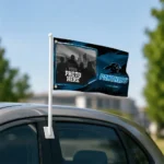 Carolina Panthers House Flag Personalized Framed Photo Blue Black Best Selling