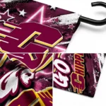 Central Michigan Chippewas Garden Flag Custom Glowing Star Maroon Best Selling