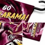 Central Michigan Chippewas Garden Flag Custom Swirl Vortex Maroon Best Selling