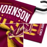 Central Michigan Chippewas Garden Flag Customized Distressed Stripes Maroon Best Selling