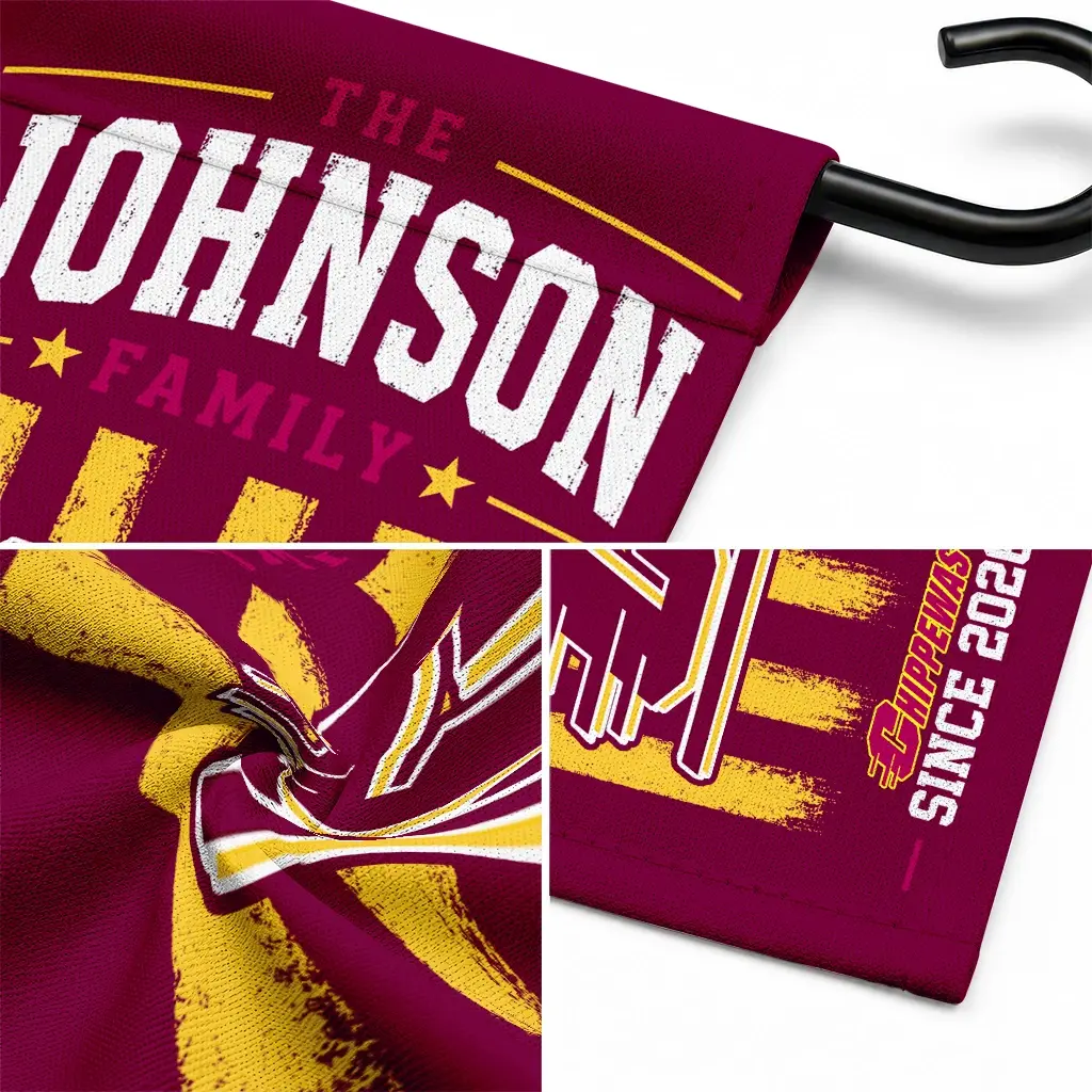 Central Michigan Chippewas Garden Flag Customized Distressed Stripes Maroon Latest Model Central Michigan Chippewas Garden Flag Customized Distressed Stripes Maroon Latest Model