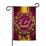 Central Michigan Chippewas Garden Flag Customized Laurel Wreath Maroon Best Selling