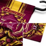 Central Michigan Chippewas Garden Flag Customized Laurel Wreath Maroon Best Selling