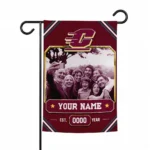 Central Michigan Chippewas Garden Flag Customized Photo Frame Maroon Best Selling