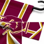 Central Michigan Chippewas Garden Flag Personalized Chevron Stripes Maroon Best Selling