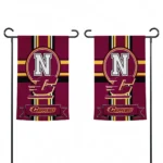 Central Michigan Chippewas Garden Flag Personalized Circle Medallion Maroon Best Selling