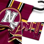 Central Michigan Chippewas Garden Flag Personalized Circle Medallion Maroon Best Selling